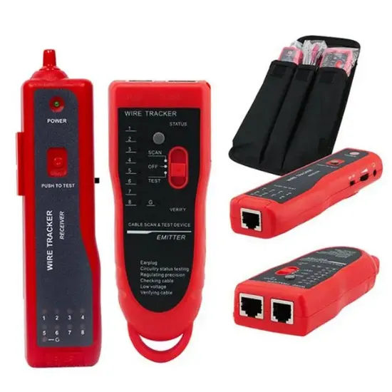 Powermaster Lüks Çantalı Kablo Bulucu ve Test Cihazı PM-16250 resmi