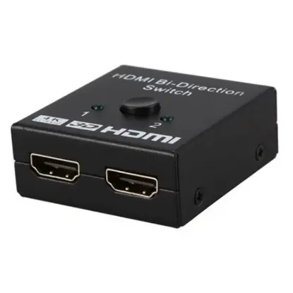 Powermaster PM-19903 Çift Yönlü 2 Port HDMI Splitter Çoklayıcı Birleştirici Switch resmi