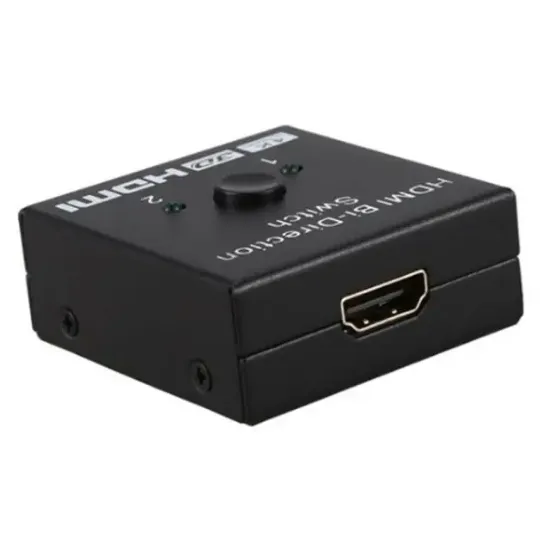 Powermaster PM-19903 Çift Yönlü 2 Port HDMI Splitter Çoklayıcı Birleştirici Switch resmi
