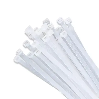 Powermaster 20 Cm 3.6 Mm Kablo Bağı Beyaz (100'lü Paket) resmi