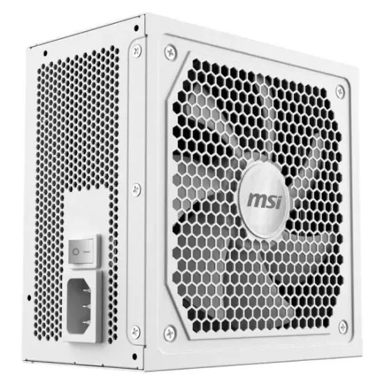 MSI MAG 1000GL PCIE5 WHITE 1000W 80+ GOLD POWER resmi