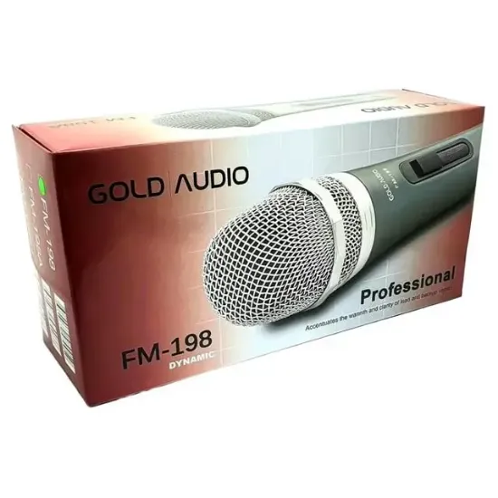 Gold Audio FM-198 Kablolu El Mikrofon resmi
