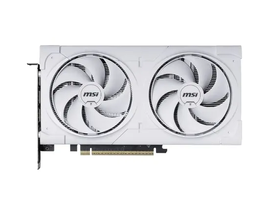 MSI GEFORCE RTX 5060 TI 8G VENTUS 2X OC WHITE PLUS resmi