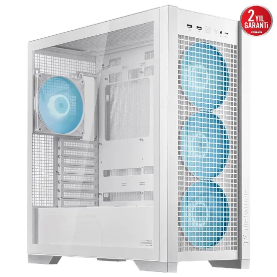 ASUS TUF GAMING GT302 TG ARGB - BEYAZ resmi