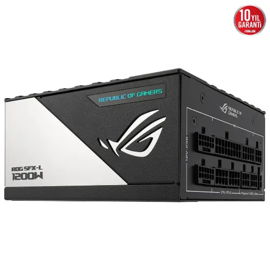 ASUS ROG LOKI SFX-L 1200W BLACK SILVER GAMING PSU resmi