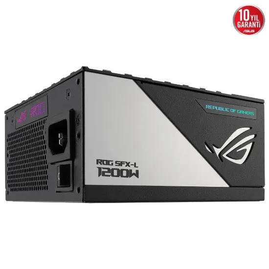 ASUS ROG LOKI SFX-L 1200W BLACK SILVER GAMING PSU resmi