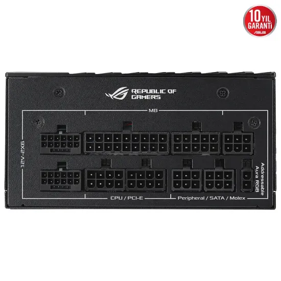 ASUS ROG LOKI SFX-L 1200W BLACK SILVER GAMING PSU resmi
