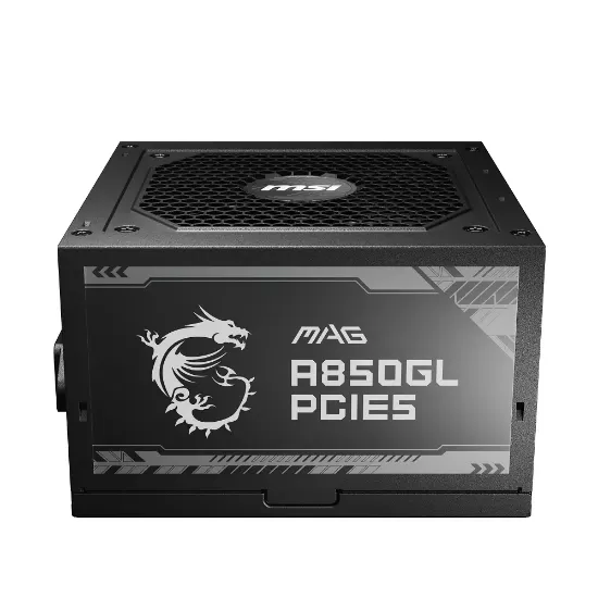 MSI MAG A850GL PCIE5 850W 80+GOLD POWER SUPPLY resmi
