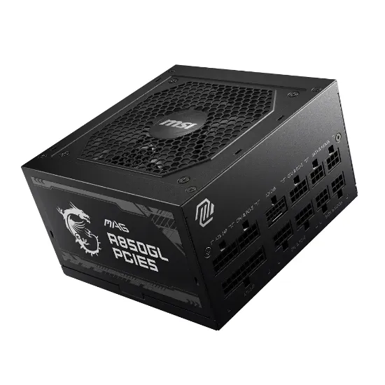MSI MAG A850GL PCIE5 850W 80+GOLD POWER SUPPLY resmi