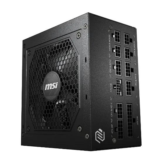 MSI MAG A850GL PCIE5 850W 80+GOLD POWER SUPPLY resmi