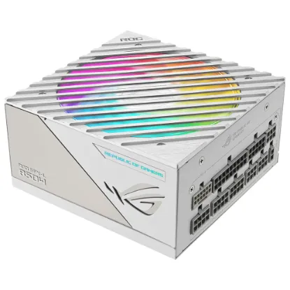 ASUS ROG LOKI SFX-L 850W PLATINUM BEYAZ PSU resmi