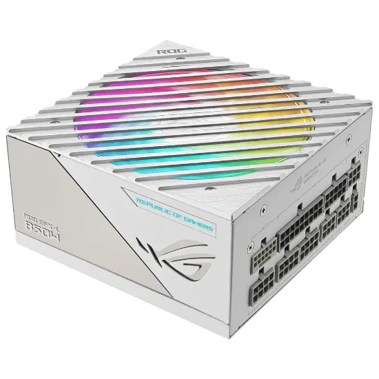 ASUS ROG LOKI SFX-L 850W PLATINUM BEYAZ PSU resmi