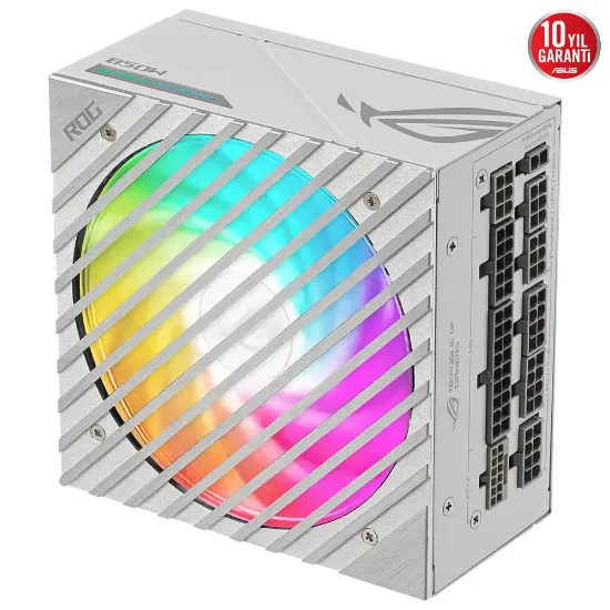 ASUS ROG LOKI SFX-L 850W PLATINUM BEYAZ PSU resmi