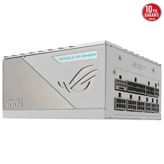 ASUS ROG LOKI SFX-L 850W PLATINUM BEYAZ PSU resmi