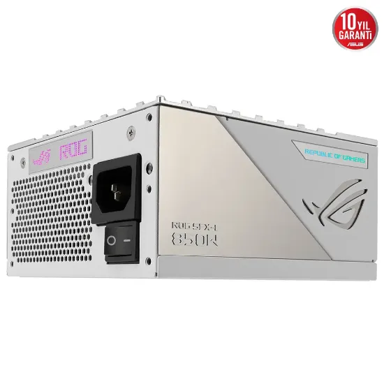 ASUS ROG LOKI SFX-L 850W PLATINUM BEYAZ PSU resmi
