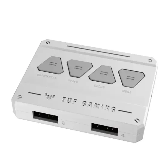 ASUS TUF GAMING TF120 ARGB 3IN1 BEYAZ KASA FANI resmi