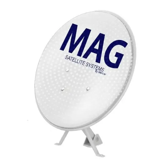 Mag 120 Cm Delikli Ofset 3 Kollu 0.75 Mm Çanak Anten resmi