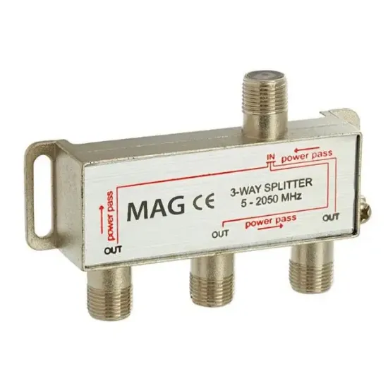 MAG 1/3 Splitter 5-2500 Mhz resmi