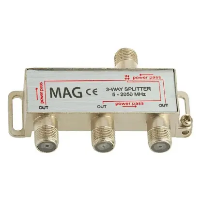 MAG 1/3 Splitter 5-2500 Mhz resmi