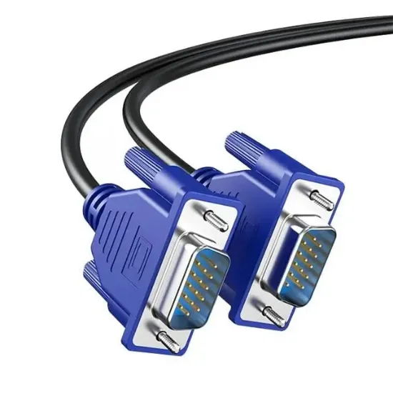 Powermaster PM-5996 Erkek-Erkek 15 Pin 1.3 Metre VGA Kablo resmi