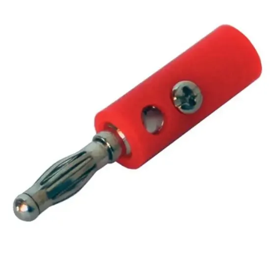 PowerMaster IC-238A Kırmızı Banan Jack Fiş CX-03 resmi