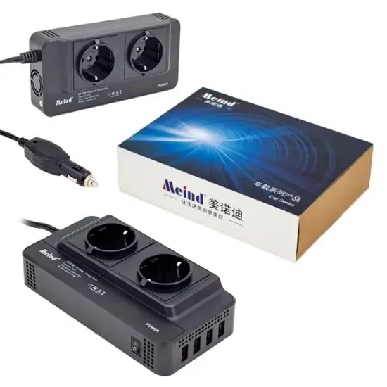 Powermaster 200 Watt DC12V-AC220V Çakmaktan Power İnverter resmi