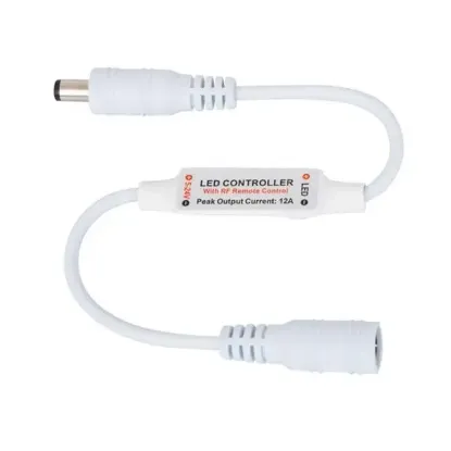 PowerMaster PM-4354 RF Uzaktan Kumandalı Şerit LED Dimmer Kontrol Cihazı (5-24V 12A) resmi