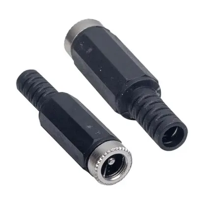 Seyyar 5.5X2.1 Mm Uç Dişi Uzatma Adaptör Fişi resmi