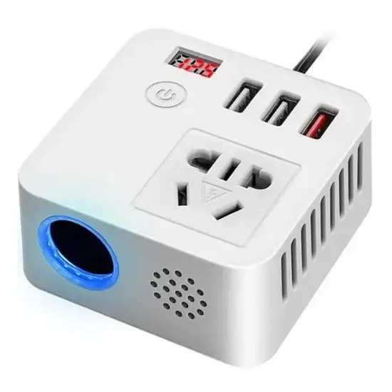 Sunup Çok Fonksiyonlu Usb Araç İnvertörü 12V/24V 220V resmi