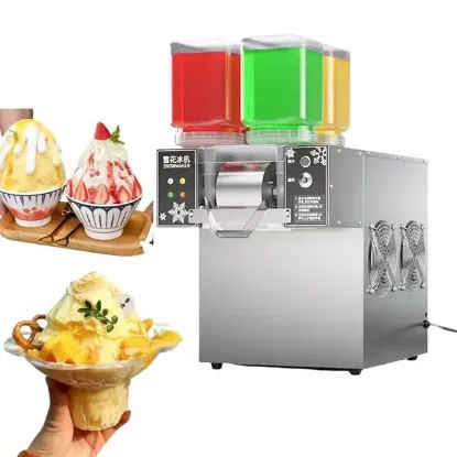 Jwbetter Kokteyl - Buz Kar Yapma Makinesi Ticari AC220V (ZB-XBJ124FZ) resmi
