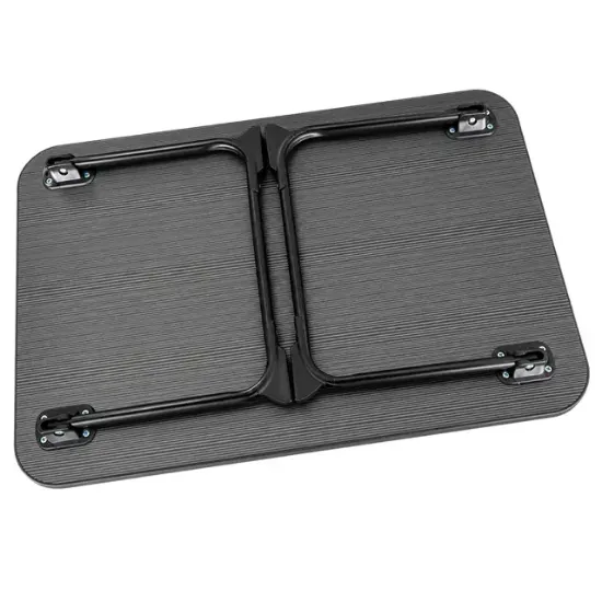 Sunup SN-29695 Katlanabilir Laptop Masası ve Yatak Koltuk Üzeri Tepsisi Siyah 70x48cm resmi