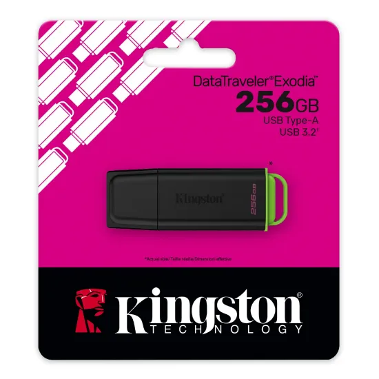 256GB USB3.2 DTXG2/256GB EXODIA KINGSTON resmi