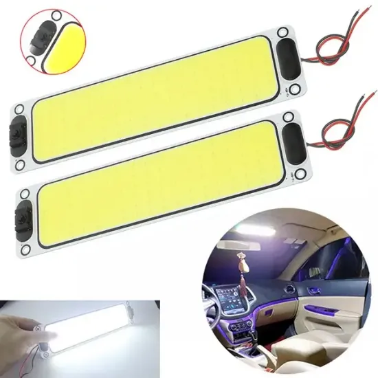 PowerMaster PM-26420 12-24V DC 108 Beyaz Cob Led 60x250mm Lamba resmi