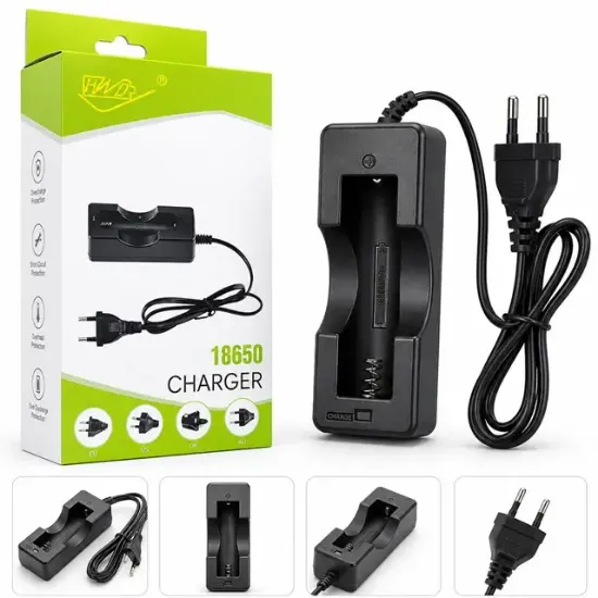 PowerMaster PMR-803C 4.2 Volt 1000 Mah 18650 Pil Şarj Cihazı resmi