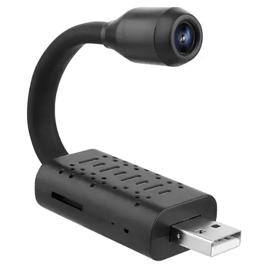 Hello HL-37821 Akıllı Esnek USB Wi-Fi Mini Güvenlik Kamerası 1080P Full HD V380 Pro Uygulama Destekli resmi