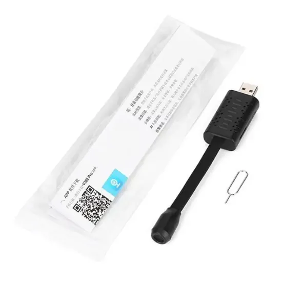 Hello HL-37821 Akıllı Esnek USB Wi-Fi Mini Güvenlik Kamerası 1080P Full HD V380 Pro Uygulama Destekli resmi