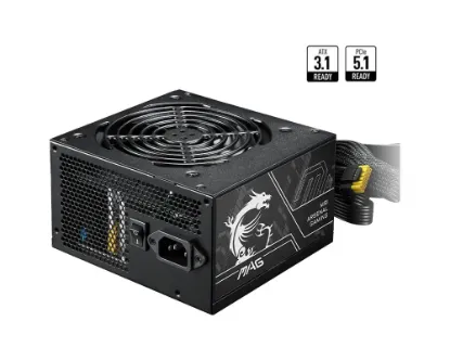 MSI MAG A750BN PCIE5 II 750W 80+ Bronze NMODULAR resmi