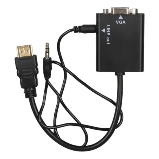Powermaster HDMI To Vga+Audio Çevirici resmi