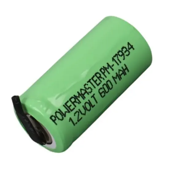 PowerMaster PM-17934 1.2 Volt 600mAh NI-MH 2/3AA Şarj Edilebilir Puntalı 14280 Lityum Pil  resmi