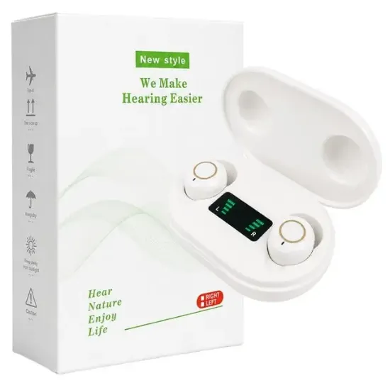 Sunup SN-37860 Dijital Şarj Edilebilir Akıllı Kulak İçi İşitme Cihazı resmi