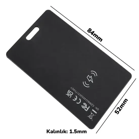 Sunup SN-37720 Ultra İnce Akıllı Takip Kartı Apple Air Tag Find My Akıllı Bulucu resmi