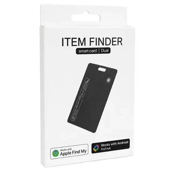 Sunup SN-37720 Ultra İnce Akıllı Takip Kartı Apple Air Tag Find My Akıllı Bulucu resmi