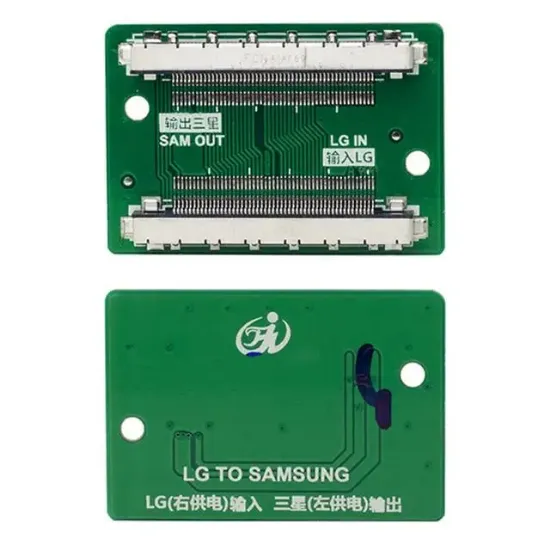 Lcd Panel Flexi Repair Kart LG IN-SAM OUT FHD LVDS TO LVDS QK0804B (FCNA1AF69) resmi