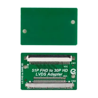 Lcd Panel Flexi Repair 51p Fhd To 30p Hd Lvds Lvds To Fpc Lg In Samsung Out QK0806B resmi