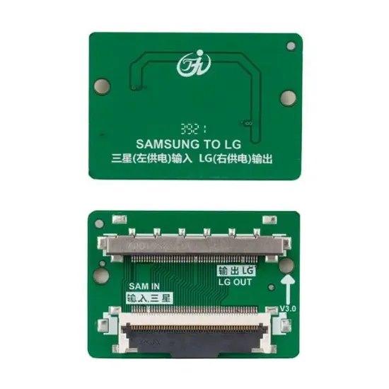 Lcd Panel Flexi Repair Kart Sam In Lg Out Fhd Fpc To Lvds QK0803A resmi