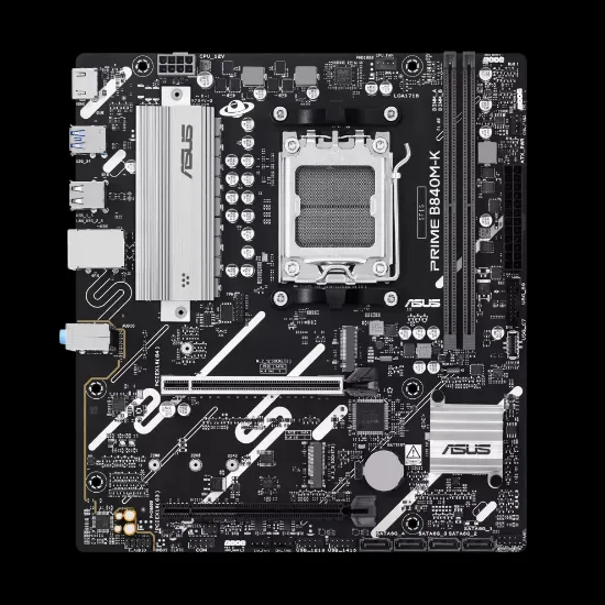ASUS PRIME B840M-K AM5 DDR5 mATX ANAKART resmi