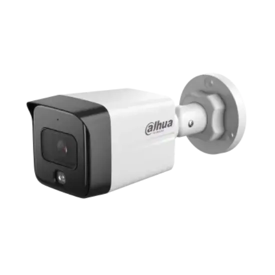 DAHUA IPC-HFW1431TC1-SA-0280B-S6 4MP 2.8MM SMART IR SESLİ IP BULLET KAMERA resmi