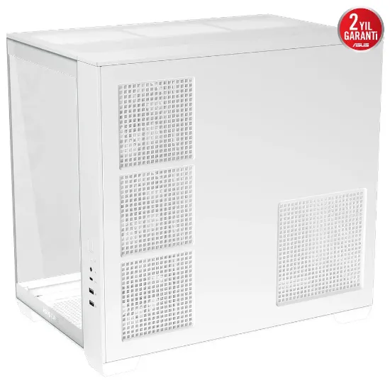ASUS A32 PLUS M-ATX 3.2 GEN 2X1 TYPE C PORTU VE 360MM AIO CPU SOĞUTUCU & 420MM EKRAN KARTIYLA UYUMLU BEYAZ resmi