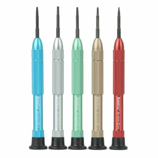 Baku BK-5530 Telefon Tamir 5in1 Tornavida Seti resmi