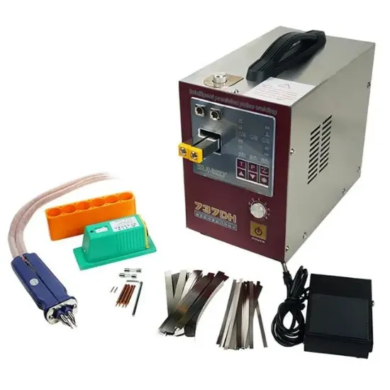 Sunkko 737DH 220V 4.3KW Pil Punta Kaynak Makinesi resmi